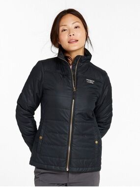 Women’s Black L. L. Bean Mountain Classic Puffer Jacket, Size 1X